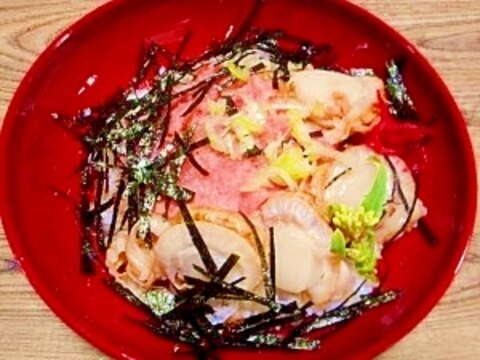 ホタテ☆ネギトロ丼